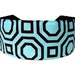 Bargain Headbands, Serenity Aqua and Brown Geometric Inspiration, Super Gorgeous Headband