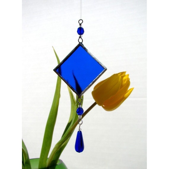 Stained Glass Light Catcher Pick Your Color