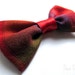 Fabric Hair Bow - Rad Plaid