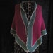 Red Shawl Autumn Joy