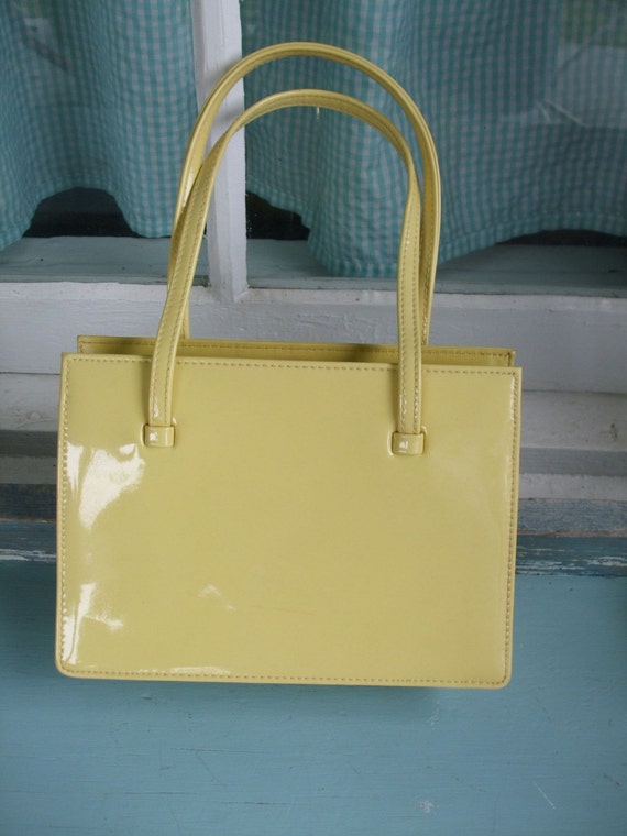 white patent leather turned yellow