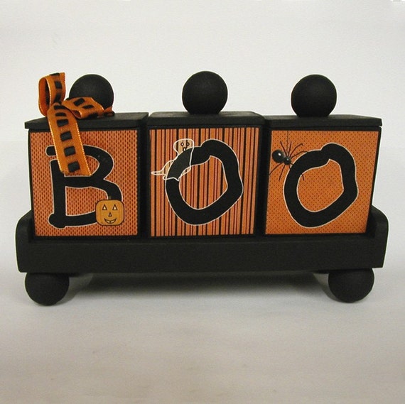 Halloween Boxes by magelbydesign on Etsy