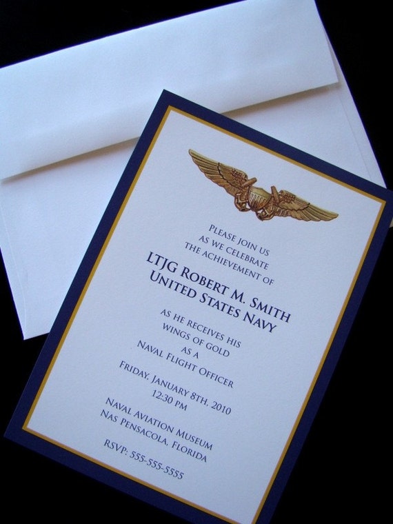 Us Navy Retirement Invitations 7