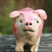 pig figurine - Little pink piggy