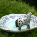appaloosa trinket dish - Lead a horse to water - candle holder