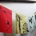 Powerline screenprinted flags