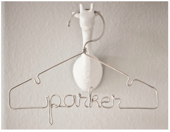 Personalized Wire Name Hanger Twelve Inch The Original Great for Bridesmaids