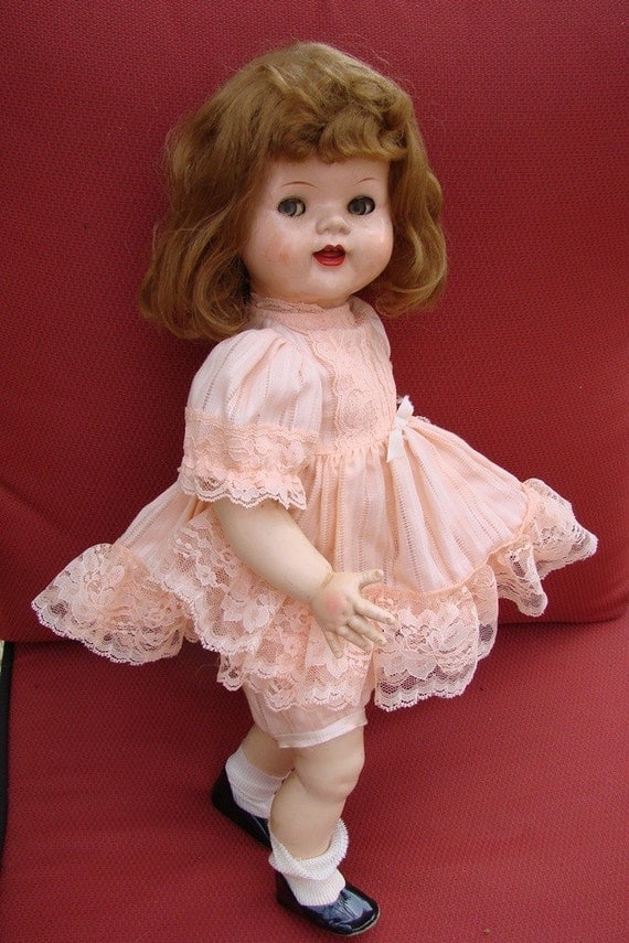 VINTAGE 1950s IDEAL DOLL CO SAUCY WALKER JOINTED LEG DOLL