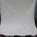 Vintage Bates Queen Elizabeth Fringed Floral Woven Bedspread