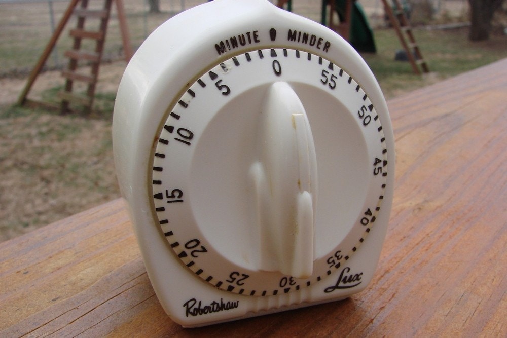 old fashioned kitchen timer