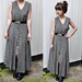 gorgeous vintage 90s floral full length button down dress