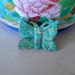 Turquoise Butterfly Bead- Butterfly Focal Bead