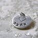 hello, i love you - ahava -Valentine's Gift- stamped in Hebrew by SimaG