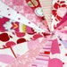 Bubblegum Pink Charm Pack 42 Squares 5 inch