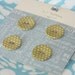 1" Green Polka Dot buttons by Sweetwater Make Life - last ones