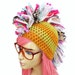Crochet Mohawk Beanie- Eclectic Punk Series