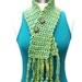 ON SALE Half Off was 24- Crochet Cowl- Under the Sea