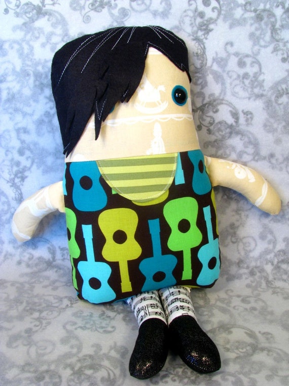 Items similar to Emo Boy Doll Plush toy on Etsy