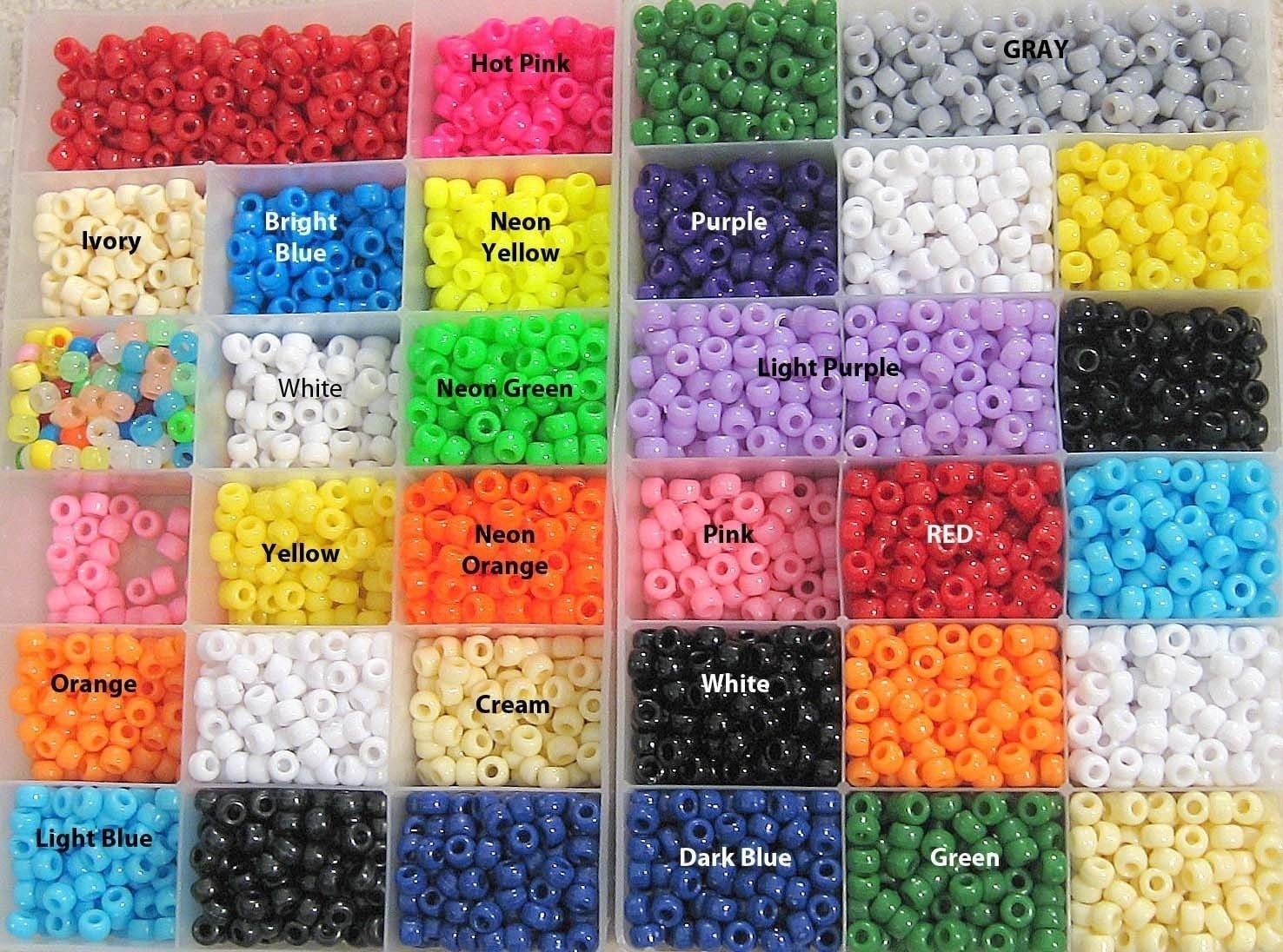 Create Your Own Kandi Choose Colors and Patterns Custom by Allysin