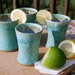 Four Turquoise Half Pints- Made to Order