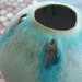 Organic Turquoise Vase