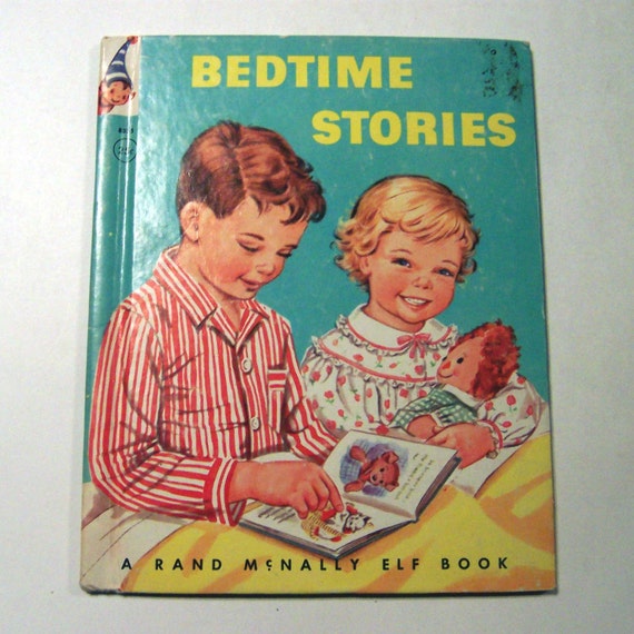 Vintage 1950s Rand McNally Bedtime Stories by grandmothersattic