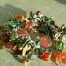 Orange Tabby ... Chunky Sterling Silver Charm Bracelet Loaded With Sterling and Semi Precious Stones