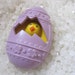 vintage chick in egg Avon pin perfume glace