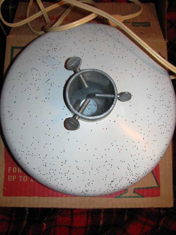 vintage aluminum christmas tree turner by penetray motorized vintage aluminum christmas tree turner by penetray motorized
