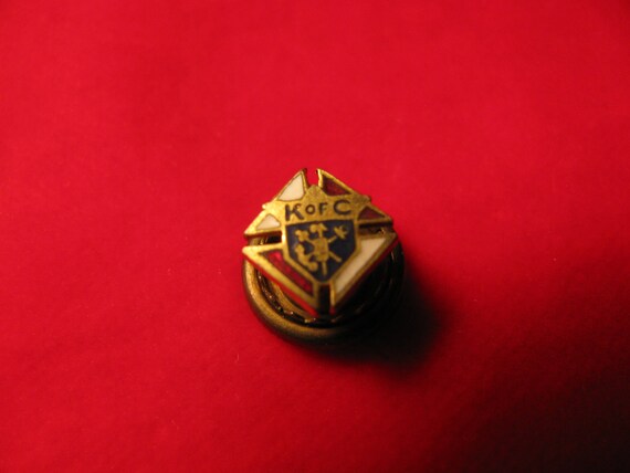 Knights Of Columbus Lapel Pin Membership Pin Knight Ornate