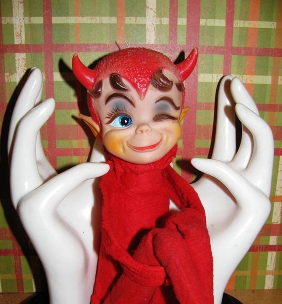 1968 Pixie Elf Devil Ornament The Devil in Me Rare