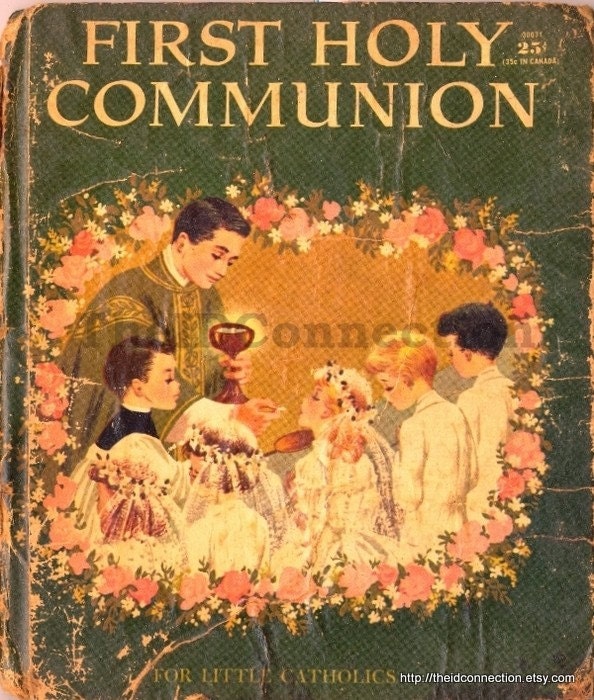 Child's Book First Holy Communion For Little Catholics