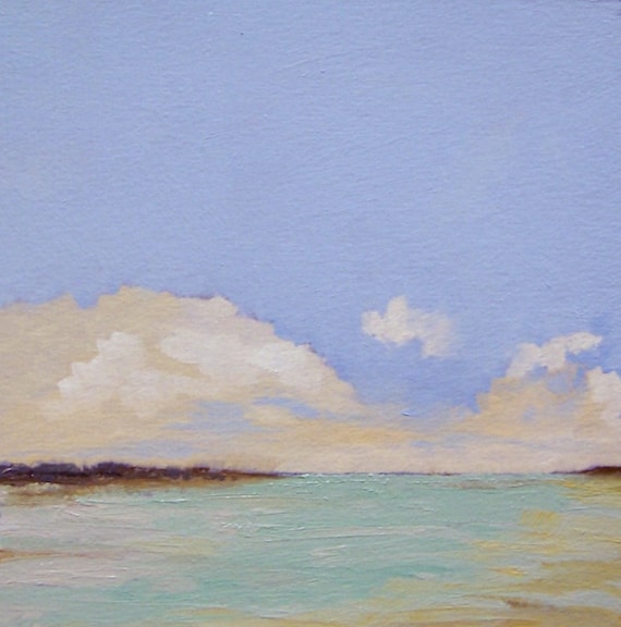 TROPICAL original painting 100 charity donation by PaintingWell