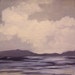 REMOTE, oil painting, 100% charity donation, original painting, landscape, 5x5, clouds, atmosphere, sky, horizon