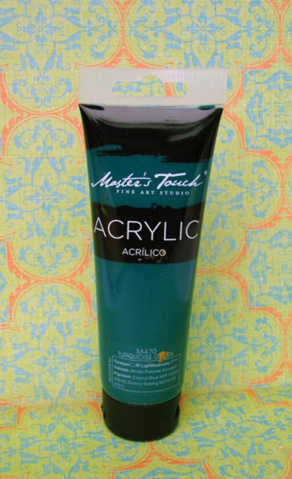 Master's Touch Fine Art Studio Acrylic Paint Turquoise