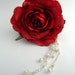 Red Rose Hairpiece