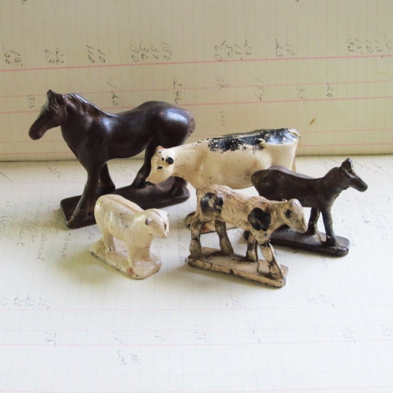 soft rubber farm animals