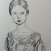ORIGINAL Illustration of Jane Eyre 8"x10"