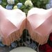 Two Vintage Victorian Style Lampshades