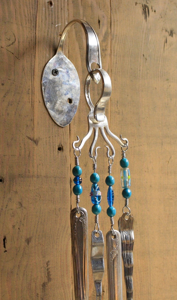 silverware wind chime