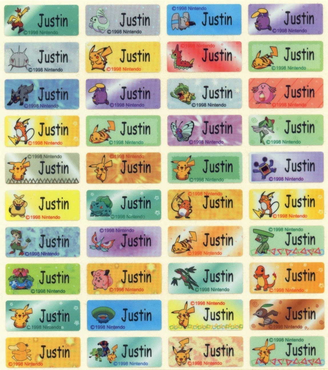 pokemon names and pictures trifox