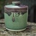Tea Jar- Sage and Plum
