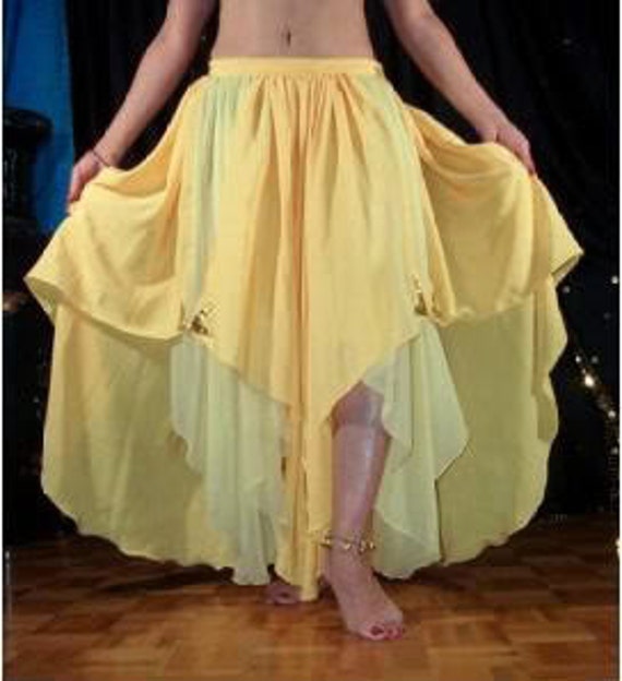 Layered tattered gypsy skirt by zachulascrypt on Etsy