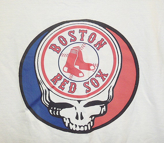 Steal Your Boston Red Sox Grateful Dead by sherrishempdesigns