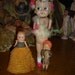 Reserved 3 Vintage Flapper Era Celluloid Carnival Dolls