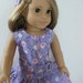 REDUCED 18 inch Doll Clothes Little Birdies Double Ruffle Dress fits American Girl