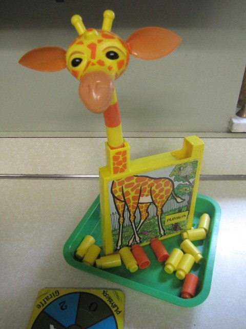 playskool giraffe vintage