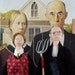 American Gothic Dolls Art Miniature Collectible Set