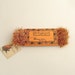 Orange Tinsel Garland Halloween Decoration