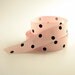 Pink Ribbon Black Polka Dots Grosgrain 10 Yds 1 inch Wide